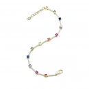 Rainbow Baget Suyolu Bileklik