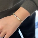 Rainbow Beyaz Mineli Kelepçe