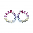 Rainbow Damla Di Geo C Küpe