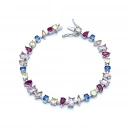 Rainbow Damla Di Geo Suyolu Bileklik