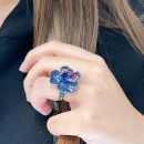 Rainbow Flower Yüzük