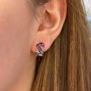 Rainbow Gurme 1cm Halka Küpe