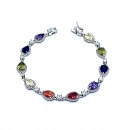 Rainbow Kenarlı Damla Suyolu Bileklik