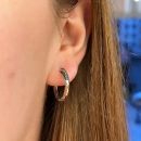 Rainbow Marka Halka Küpe