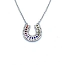 Rainbow Mini Nal Şans Kolye