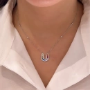 Rainbow Mini Nal Şans Kolye