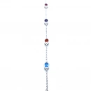 Rainbow Oval Zincir Bileklik