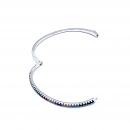 Rainbow Yarı Taşlı Kelepçe