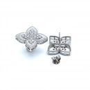 RC Taşlı Badem Yonca Küpe