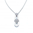 RC Taşlı Damla Kolye