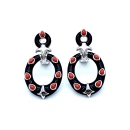 Red Pebbles Tasarım Küpe