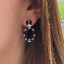 Red Pebbles Tasarım Küpe