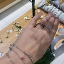 Renkli Markiz Sallantılı Bileklik