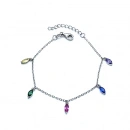 Renkli Markiz Sallantılı Bileklik