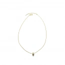 Renkli Pommy Halka Zincir Kolye