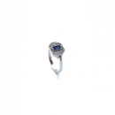 Renkli Taşlı Barok Yüzük