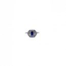 Renkli Taşlı Barok Yüzük