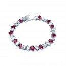 Ruby Geo Suyolu Bileklik