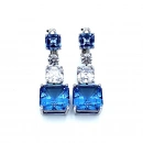 Safir 4 Prenses Küpe