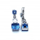 Safir 4 Prenses Küpe