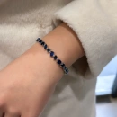 Safir Geo Suyolu Bileklik