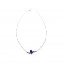Safir Tri Zebra Kolye
