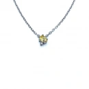 Sarı Mini Damla Kolye