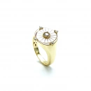 Sedefli Madalyon Yüzük