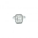 Sertifikalı Mozanit Princess Yüzük