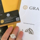 Sertifikalı Mozanit Queen Yüzük