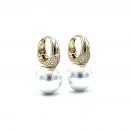 Shiny Pearl Drop Küpe