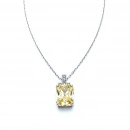 Sitrin Di Tektaş Kolye