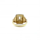 Siyah Mine Tasarım Yüzük