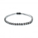 Smoky Quartz 3 tırnak 3mm Suyolu Bileklik