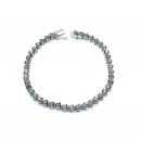 Smoky Quartz 3 tırnak 3mm Suyolu Bileklik