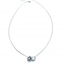 Smoky Quartz Duo Kolye