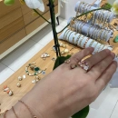 Somon Mineli Balık Zincir Bileklik