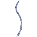 Tanzanit Kaydırmalı Ddörtgen Suyolu Bileklik