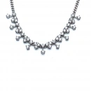 Taşlı 3 Dot Forse Zincir Kolye