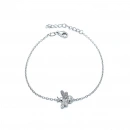 Taşlı Arı Zincir Bileklik