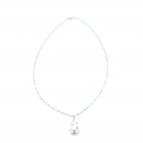 Taşlı Barok İnci Tif Zincir Kolye