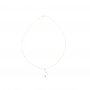 Taşlı Barok İnci Tif Zincir Kolye