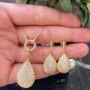 Taşlı Damla Hero Kolye