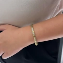 Taşlı Etnik Kelepçe Bilezik