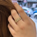 Taşlı Gurme Tamtur Yüzük