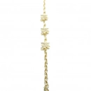 Taşlı Kelebek Ataç Zincir Bileklik