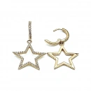 Taşlı Yıldız Küpe