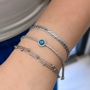 Taşsız Kesme Örgü Bileklik