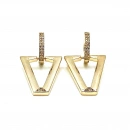 Taşsız Victory Küpe