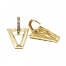 Taşsız Victory Küpe